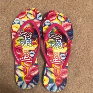 🌟NWOT🌟 Lisa Frank Flip Flops